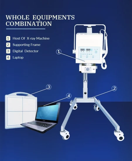 My-D019A Медицинский больничный прибор Цифровой портативный рентгеновский аппарат