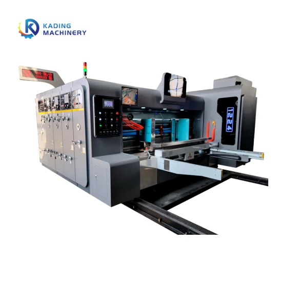 Полностью автоматическая ротационная высекальная машина для изготовления коробок с флексографской печатью по индивидуальному заказу с CE
